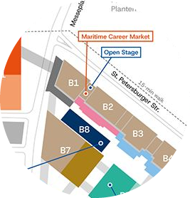 Hallenplan SMM – Standort CM.36 in Halle B2 Obergeschoss